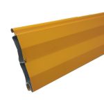 تیغه کرکره برقی سایز 80 آلمینیوم رنگ زرد