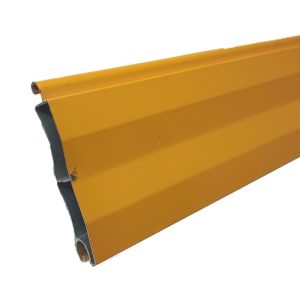 تیغه کرکره برقی سایز 80 آلمینیوم رنگ زرد