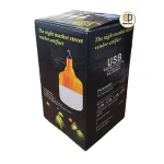 لامپ شارژری ال ای دی 300 وات آویز دار - تصویر 2