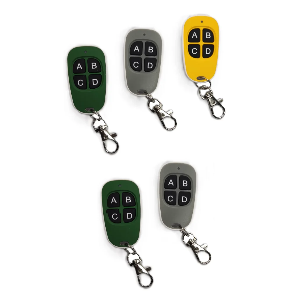 ریموت 512 لرنینگ درب پارکینگ بسته 5 عددی