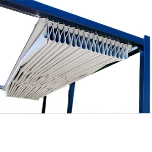 سقف متحرک پارچه ای مدل دستی